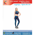 Sujetador deportivo de sublimación y mallas mallas conjunto de yoga uniforme deportivo sexy